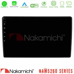 Nakamichi NAM5260 Series 4Core Android12 4+64GB Navigation Multimedia Tablet 10