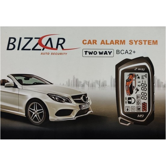 Bizzar 2 Way Car Alarm BCA2+