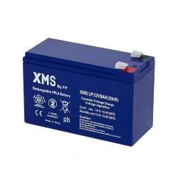 BATTERY  RECHARGABLE XMS LP 12V-9AH FOR UPS NEW