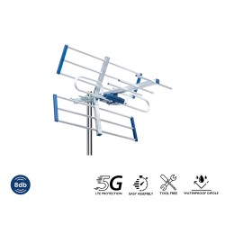 ΚΕΡΑΙΑ YAGI 8db 5G 21-48