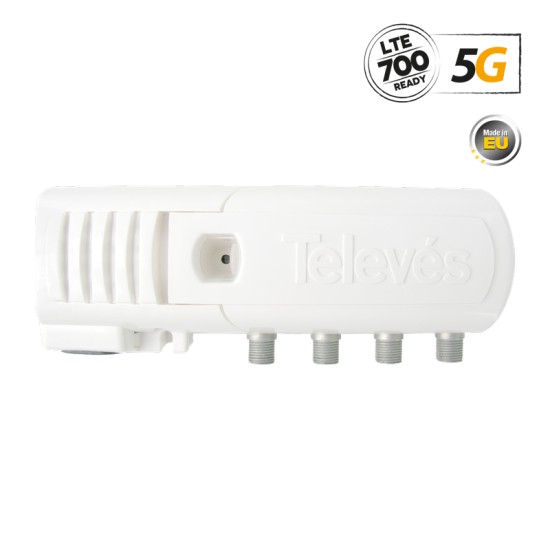 552220 ΕΝΙΣΧ. ΓΡΑΜΜΗΣ F 5G LTE 20dB 110dBuV V/U 3out (2+TV)