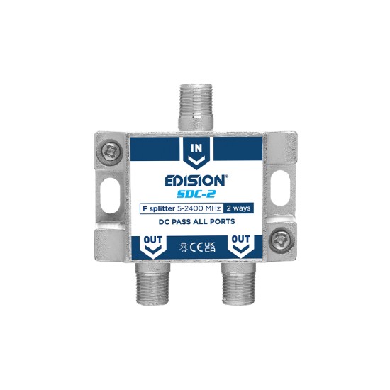 ΔΙΑΚΛΑΔΩΤΗΣ 2 ways F 5-2400Mhz SDC-2
