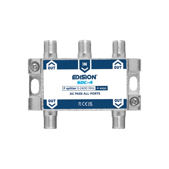 ΔΙΑΚΛΑΔΩΤΗΣ 4 ways F 5-2400Mhz SDC-4