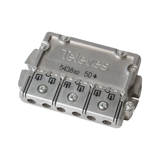 543802 splitter 5 ways Easy-F 5-2400 MHz DC pass