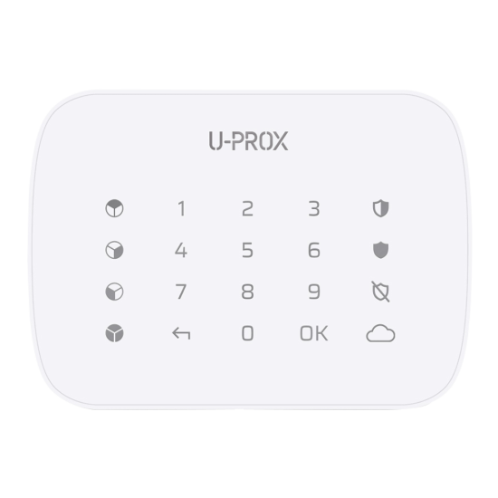 U-Prox Keypad G4 (WH)