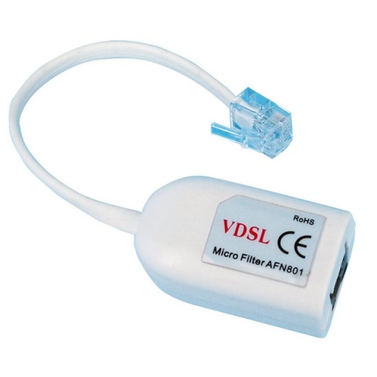 FTT3-055 VDSL Micro Filter white