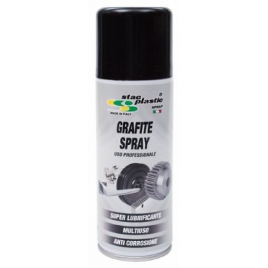 SPRAY Γραφίτης 200ML STAC PLASTIC A02245