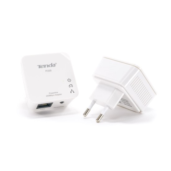 TENDA P200 MINI POWERLINE ADAPTER (KIT - 2 PIECES)