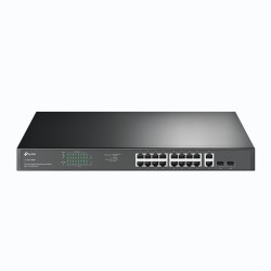 TP-Link TL-SG1218MP V4 18-Port Gigabit Rackmount Switch with 16-Port PoE+