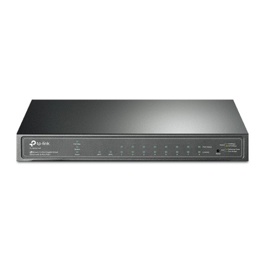 TP-LINK Switch TL-SG2210P, V3.2 8-Port Gigabit Smart PoE Switch with 2 SFP Slots