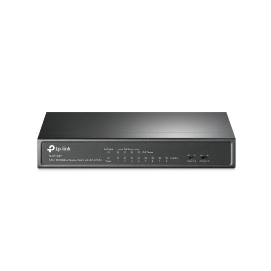 TP-Link TL-SF1008P  V7  8-Port 10 100Mbps Desktop Switch with 4-Port PoE