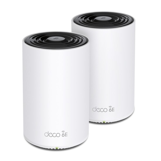 Tp-Link Deco XE75 Pro(2-pack) V2 TAXE5400 Tri-Band Mesh Wi-Fi 6E System