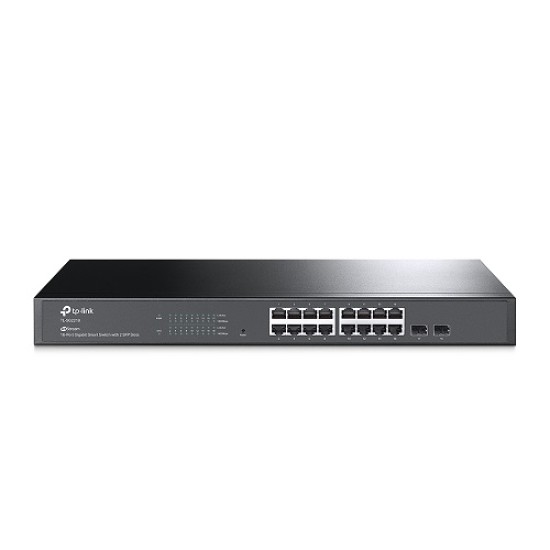 TP-LINK TL-SG2218 JetStream 16-Port Gigabit Smart Switch with 2 SFP Slots V1