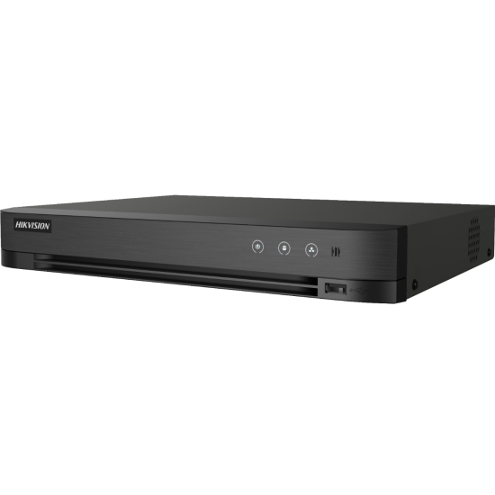 HIKVISION - iDS-7208HUHI-M1/S(C) DVR AcuSence 8 καναλιών 8MP, με Video Content Analytics και υποδοχή για 1 σκληρό δίσκο.