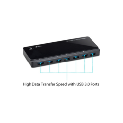 TP-Link  UH720 V4 USB 3.0 7-Port Hub with 2 Charging Ports