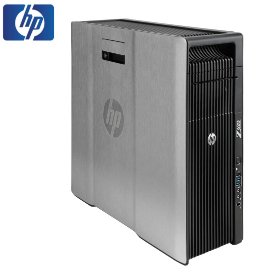 PC WS HP Z620 2x E5-2620v2 (6 CORES)/8GB/512GB-SSD/500GB/ODD/QUAD600/W10PC