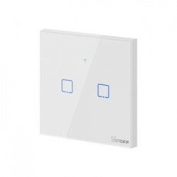 Sonoff T0EU2C-TX Smart Wall Switch - 2CH WiFi